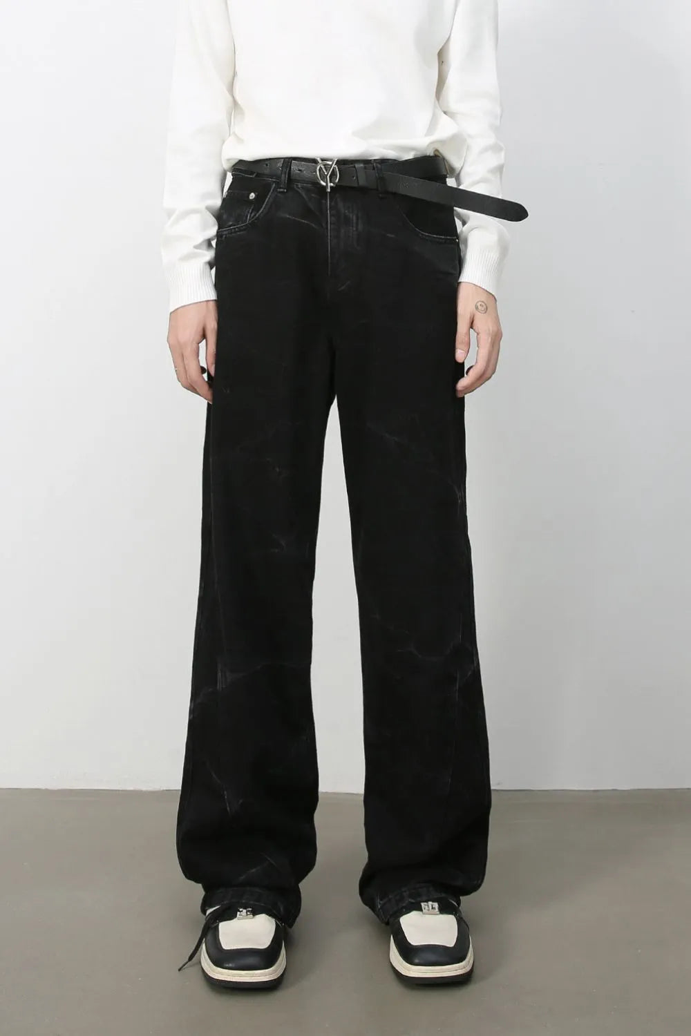 Men's Baggy Jeans with Pockets