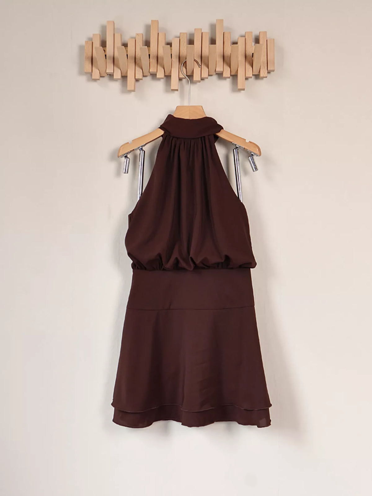 Sleeveless A-Line Mini Dress