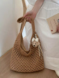 Crochet Knit Shoulder Bag