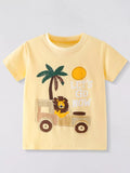 Children's Lion Adventure Graphic Tee