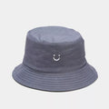 Embroidered Smiley Face Bucket Hat