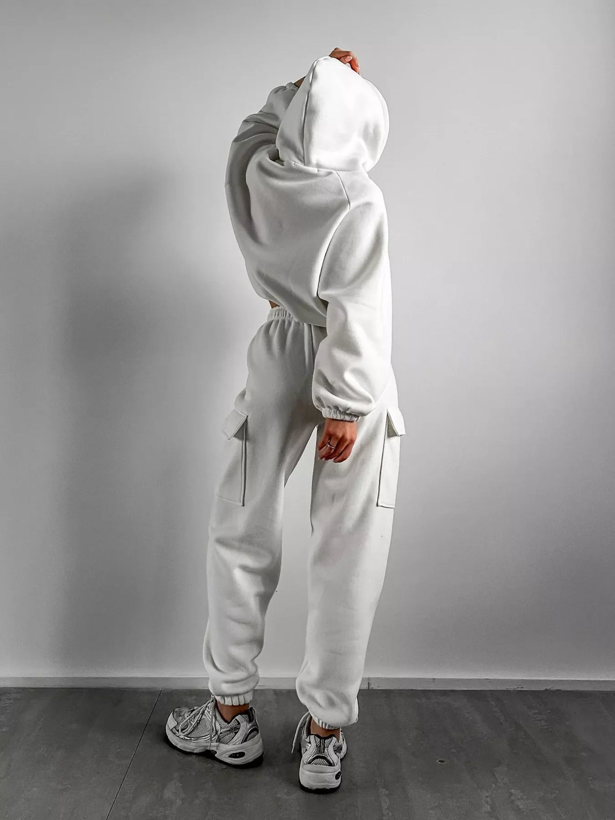Kangaroo Pocket Hoodie and Joggers Set