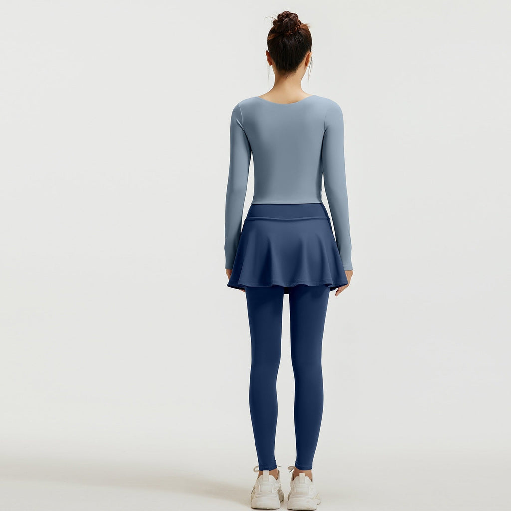 Womens Yoga Top And Pants Set For Mind-Body Wellness