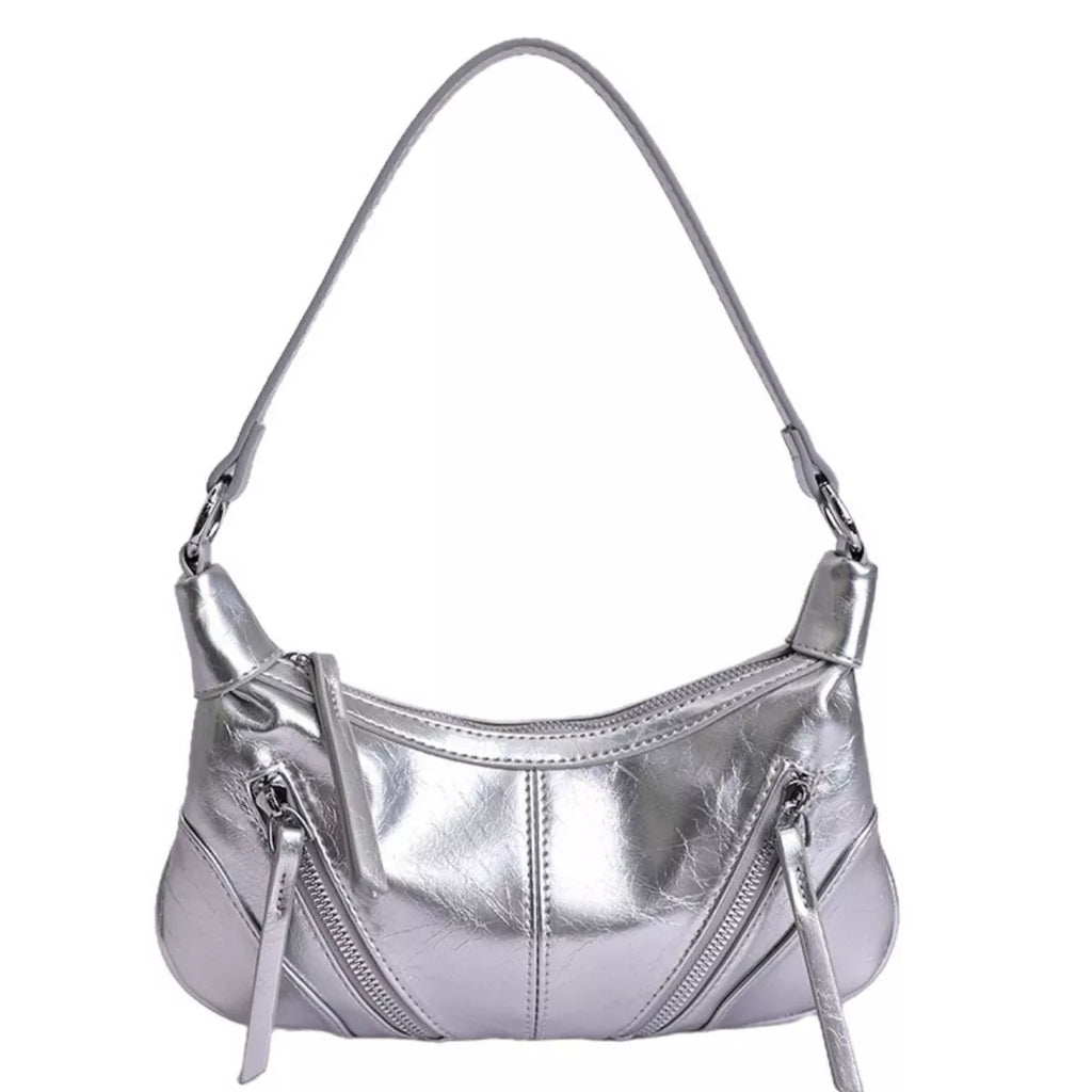 Zipper Shoulder Bag