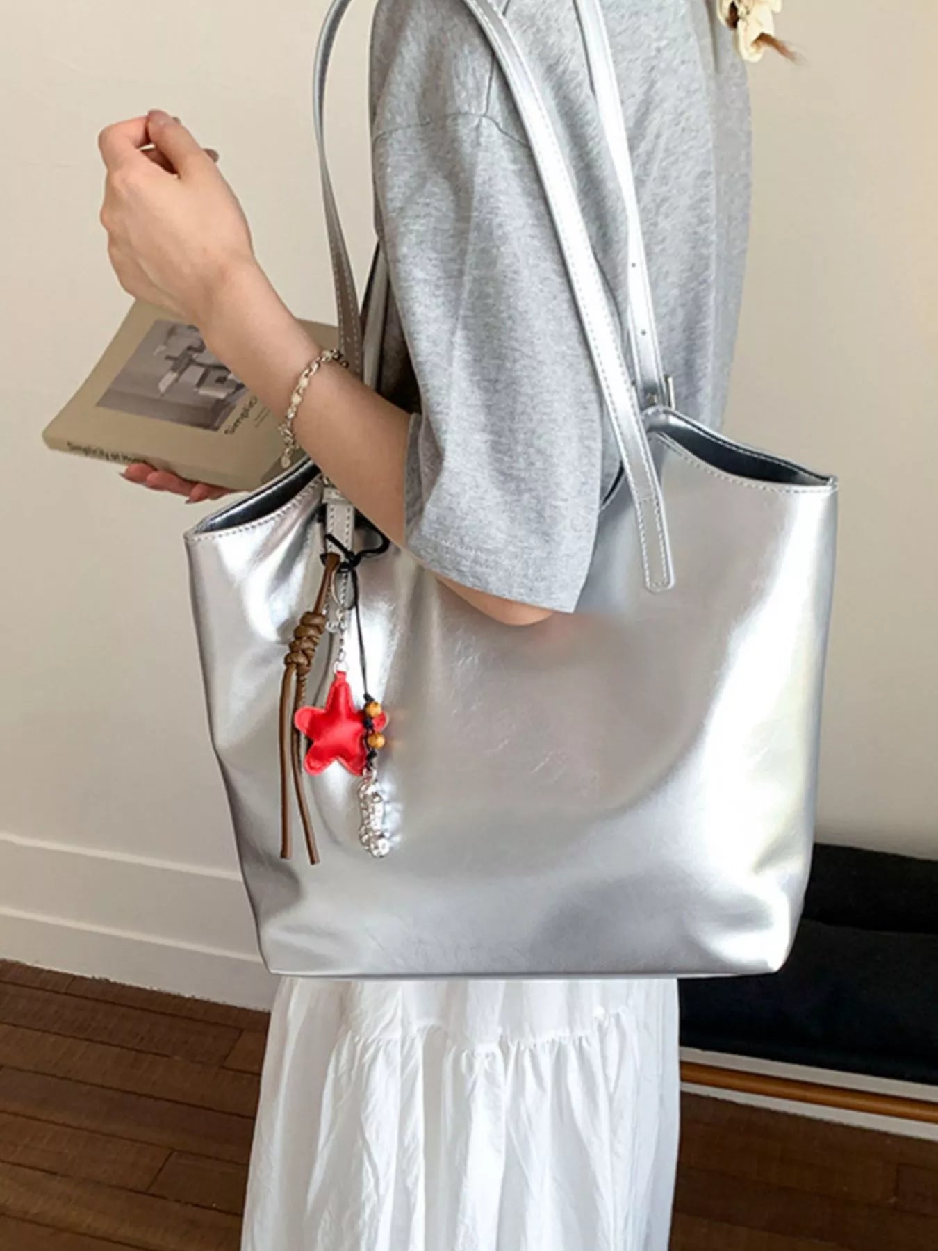 PU Leather Shoulder Bag