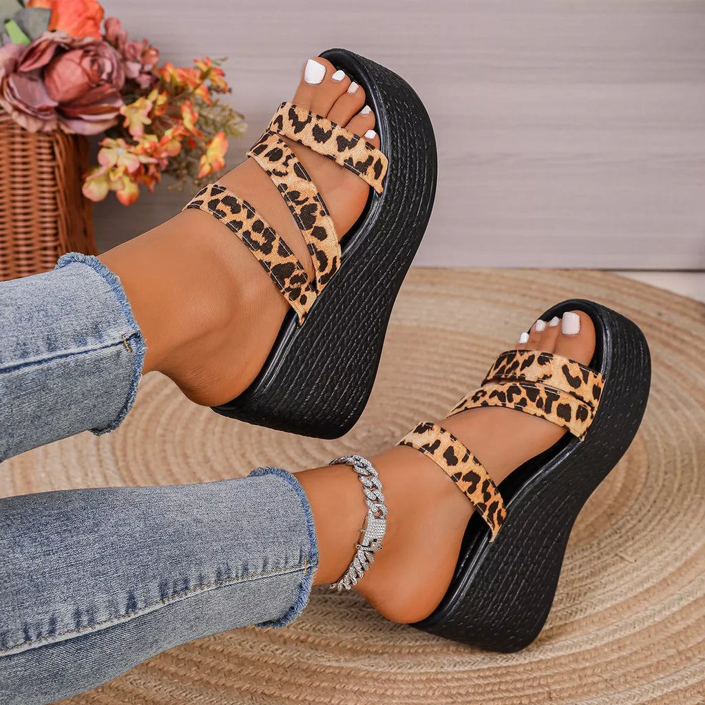 Open Toe Wedge Sandals