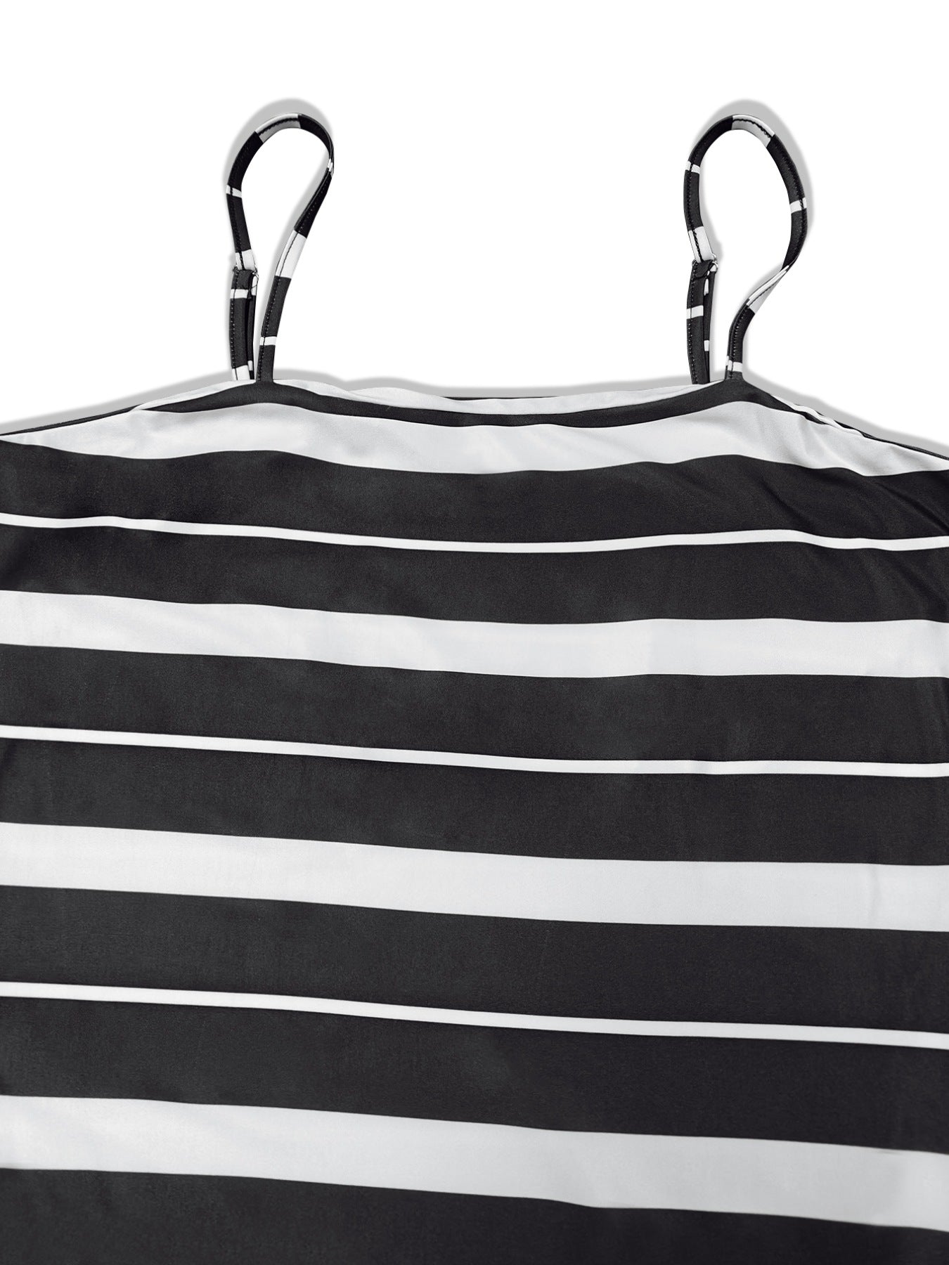 Striped Spaghetti Strap Maxi Dress
