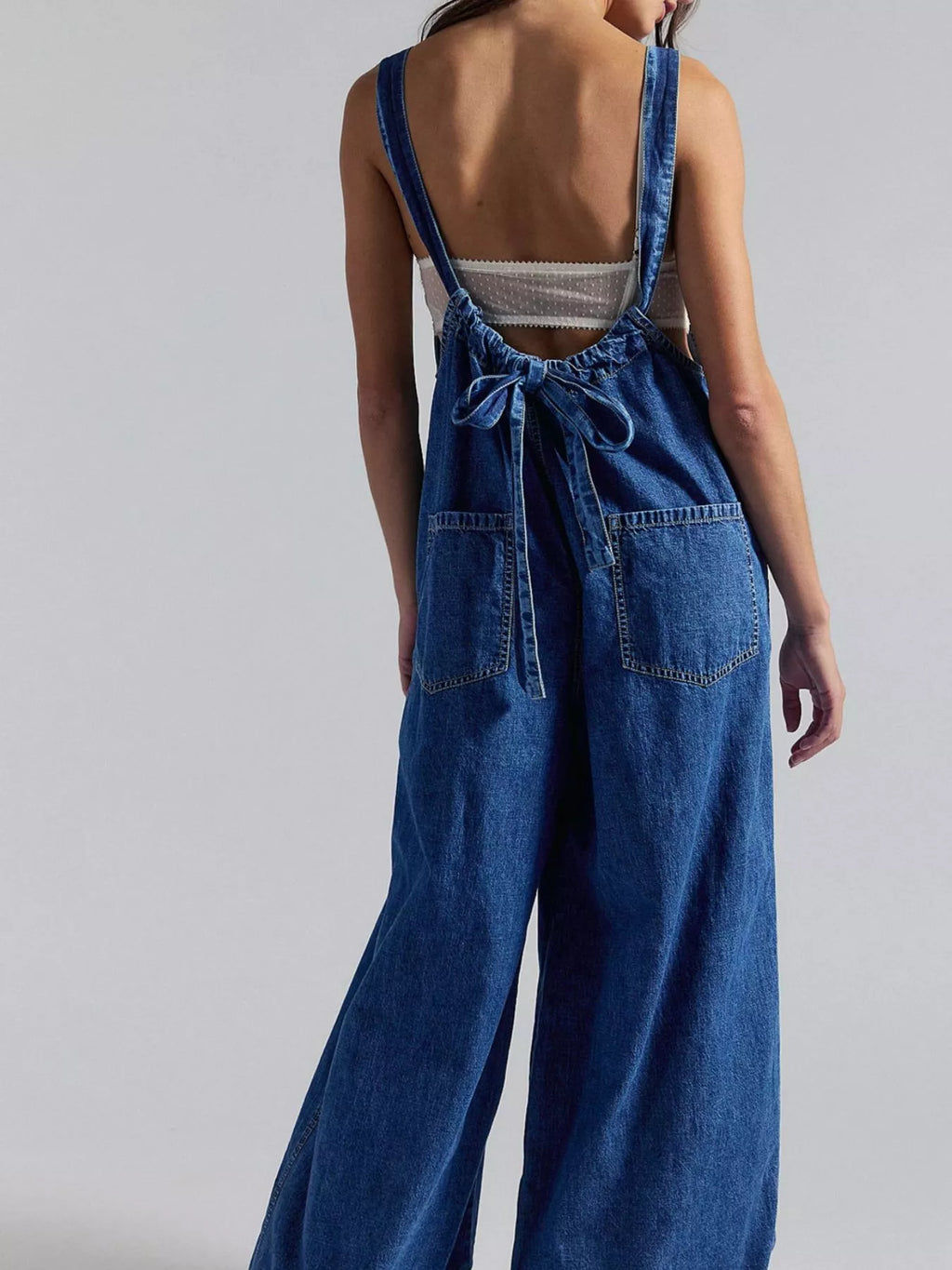 Sleeveless Wide-Leg Jumpsuit