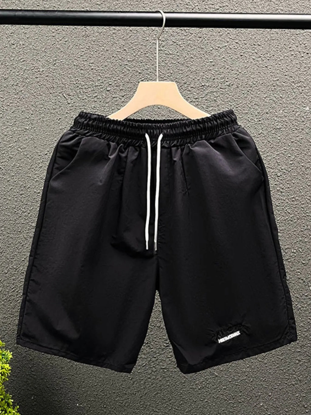 Men's Plus Size Drawstring Shorts