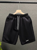 Men's Plus Size Drawstring Shorts