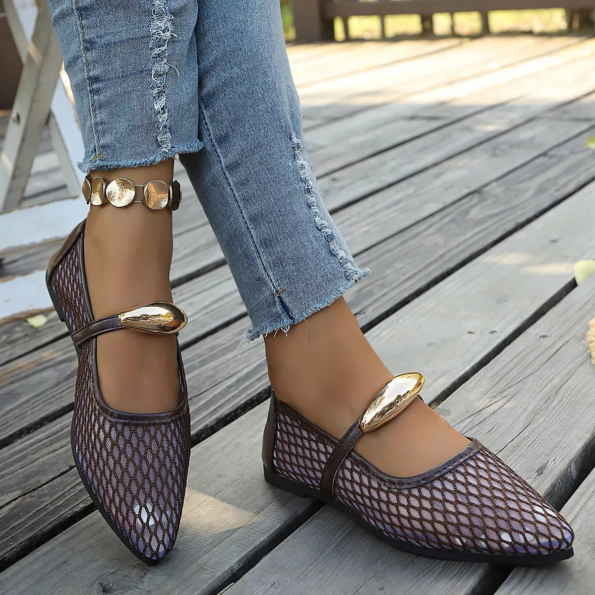 Point Toe Slip-Ons