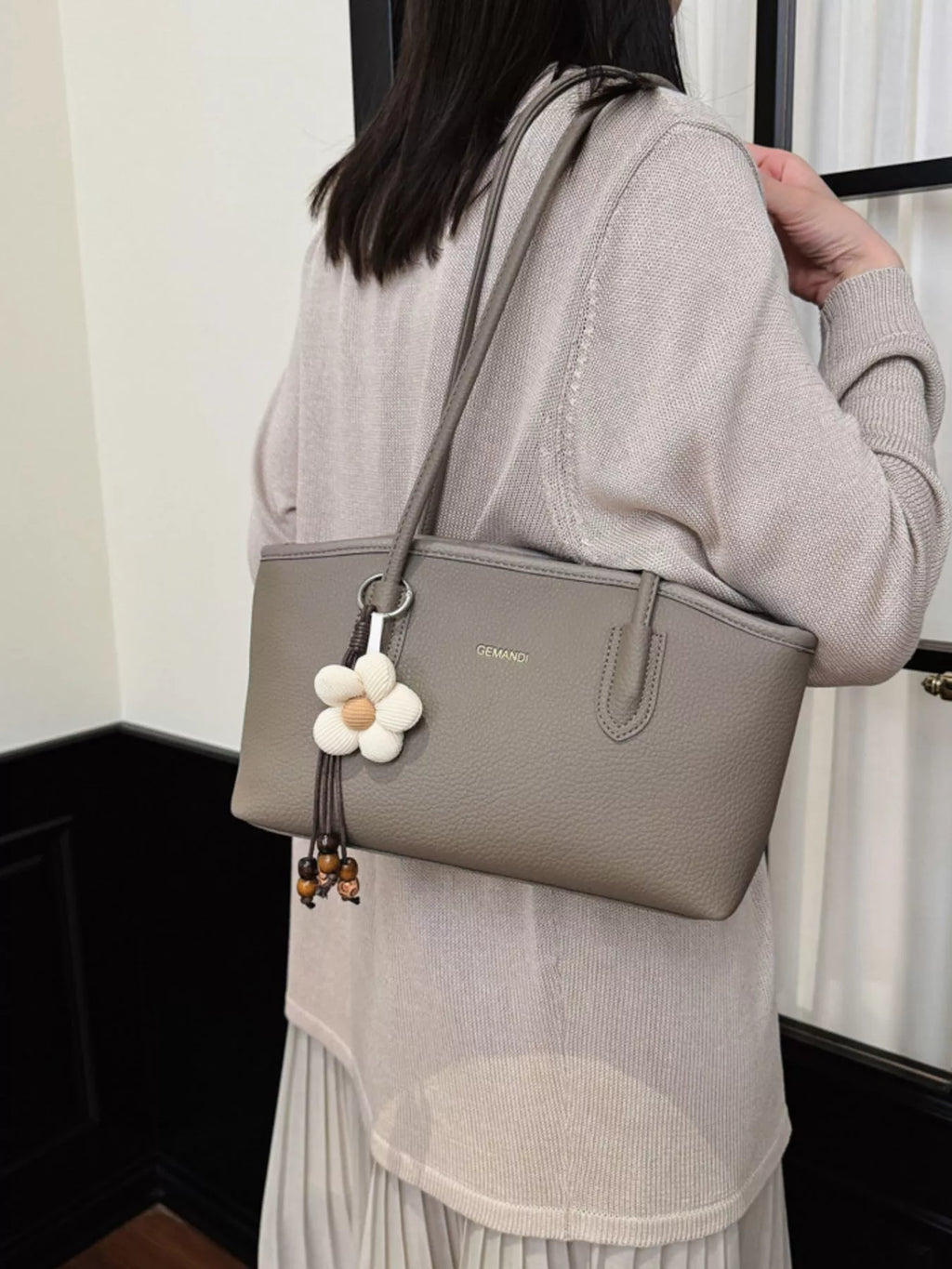 PU Leather Shoulder Bag