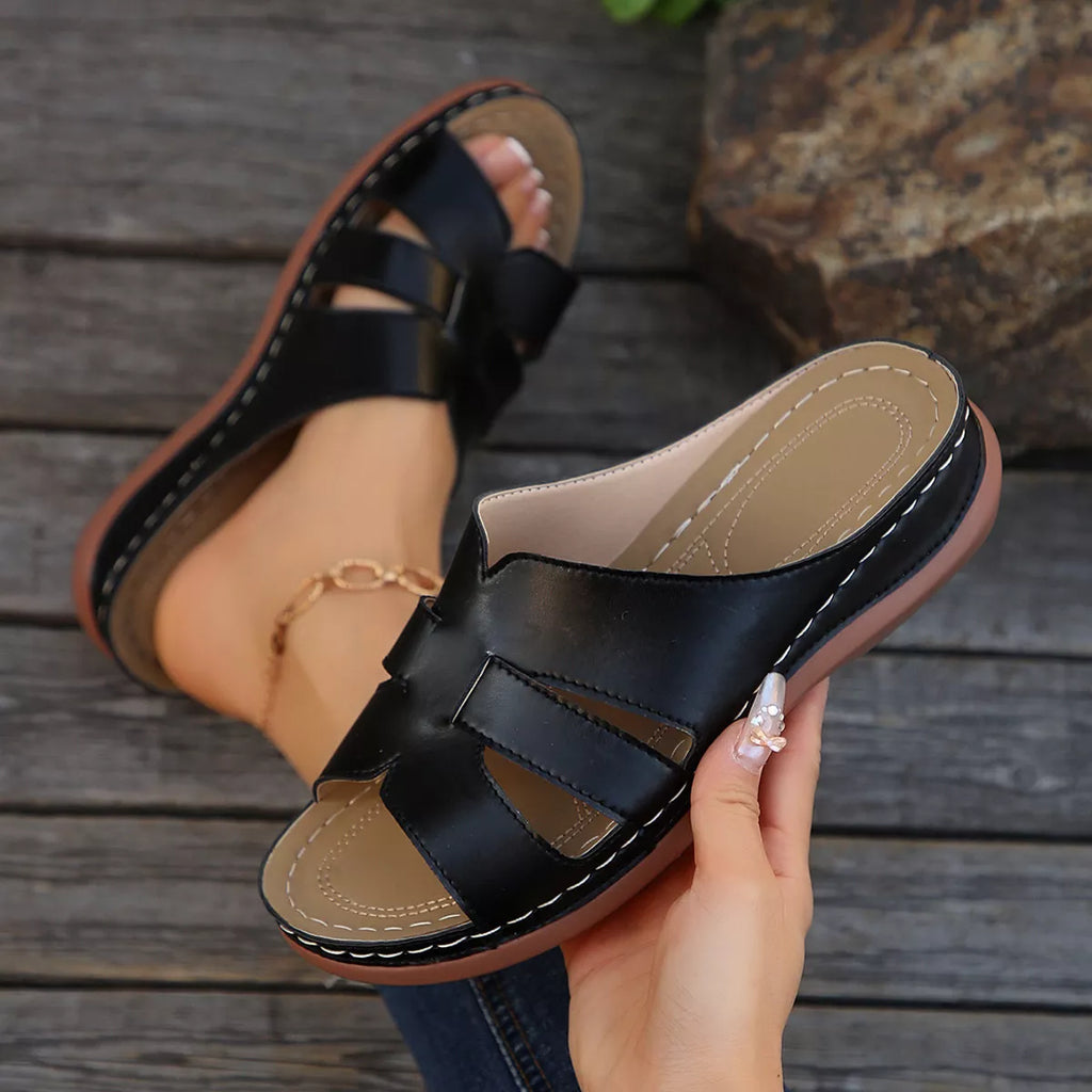 Open Toe Wedge Sandals