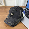 Distressed Causal Baseball Cap
