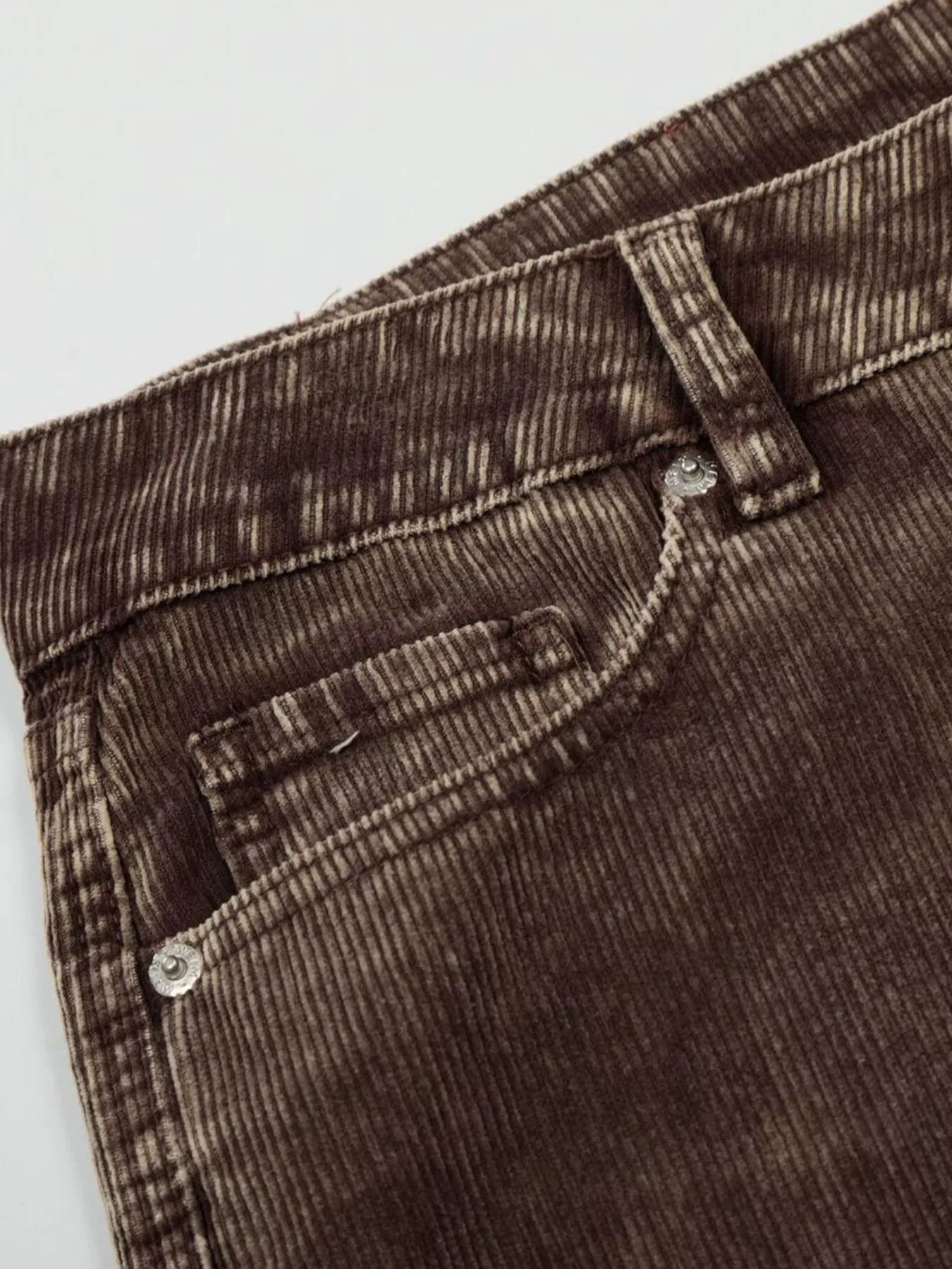 Men's Wide Leg Corduroy Pants