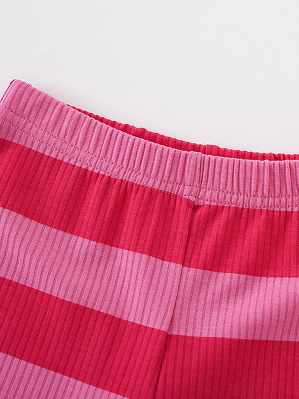 Children's Graphic Tee & Striped Flare Pants Set