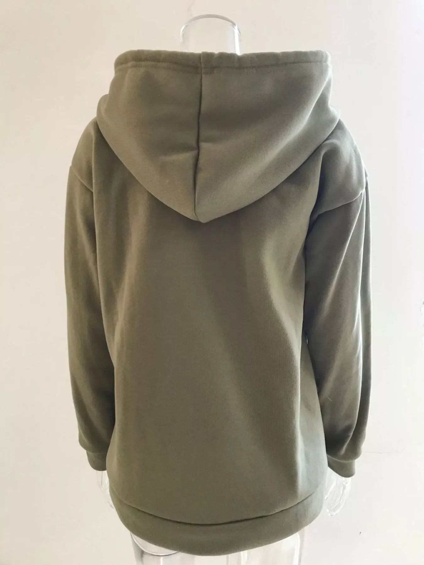 Full Size Kangaroo Pocket Drawstring Long Sleeve Hoodie Plus Size