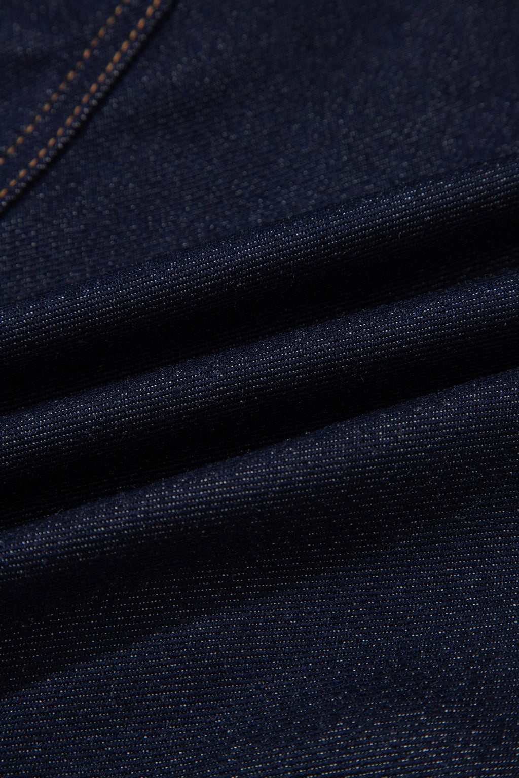 Faux Leather Contrast Collar Buttoned Denim Jacket