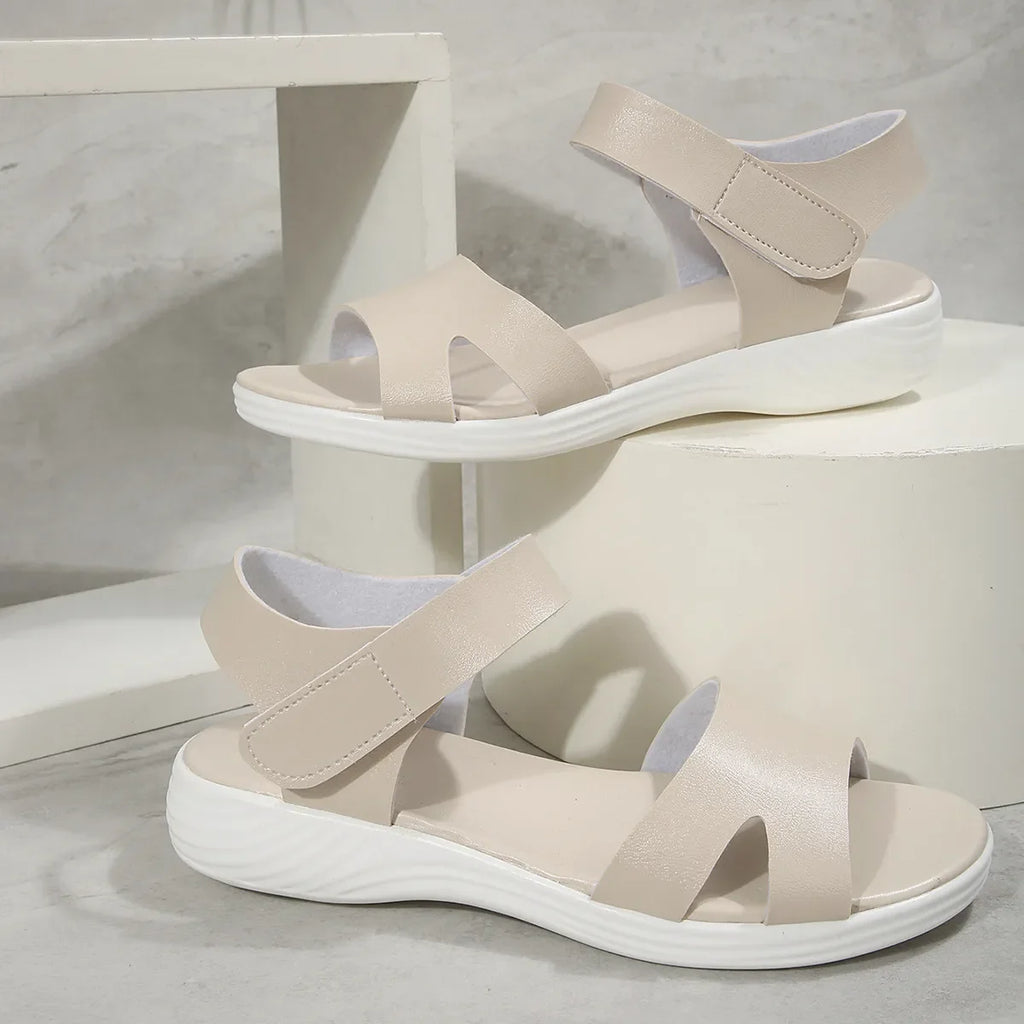 Open Toe Sandals with Ankle Strap