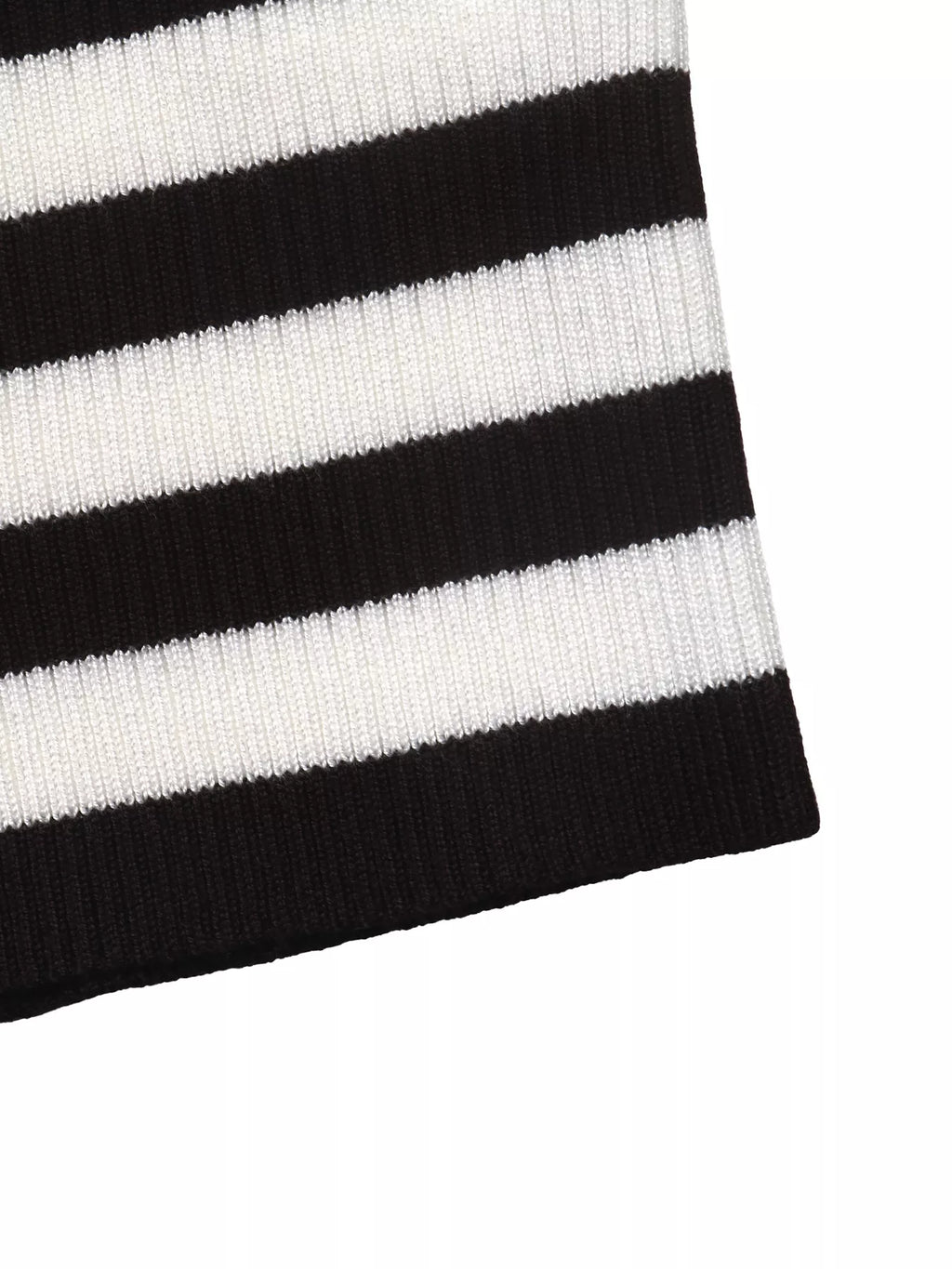 Striped Long Sleeve Knit Top