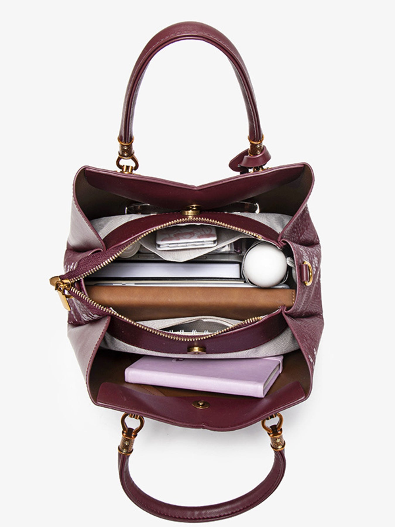 Snakeskin Pattern Handbag