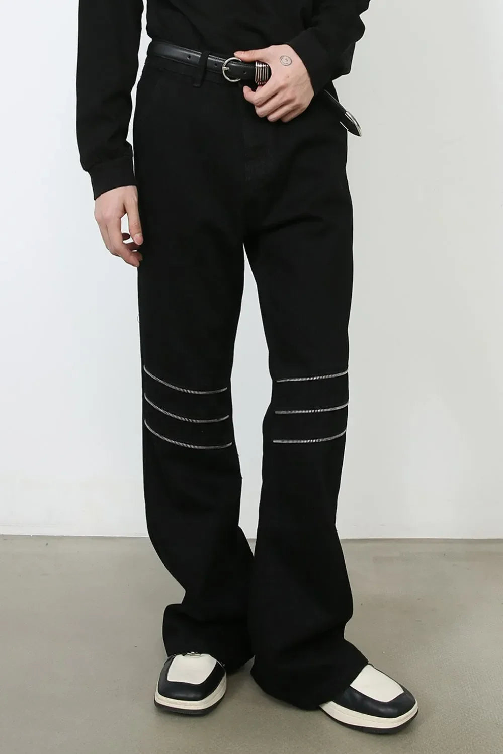 Men's Bootcut Jeans with Pockets