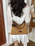 Woven Straw Crossbody Bag