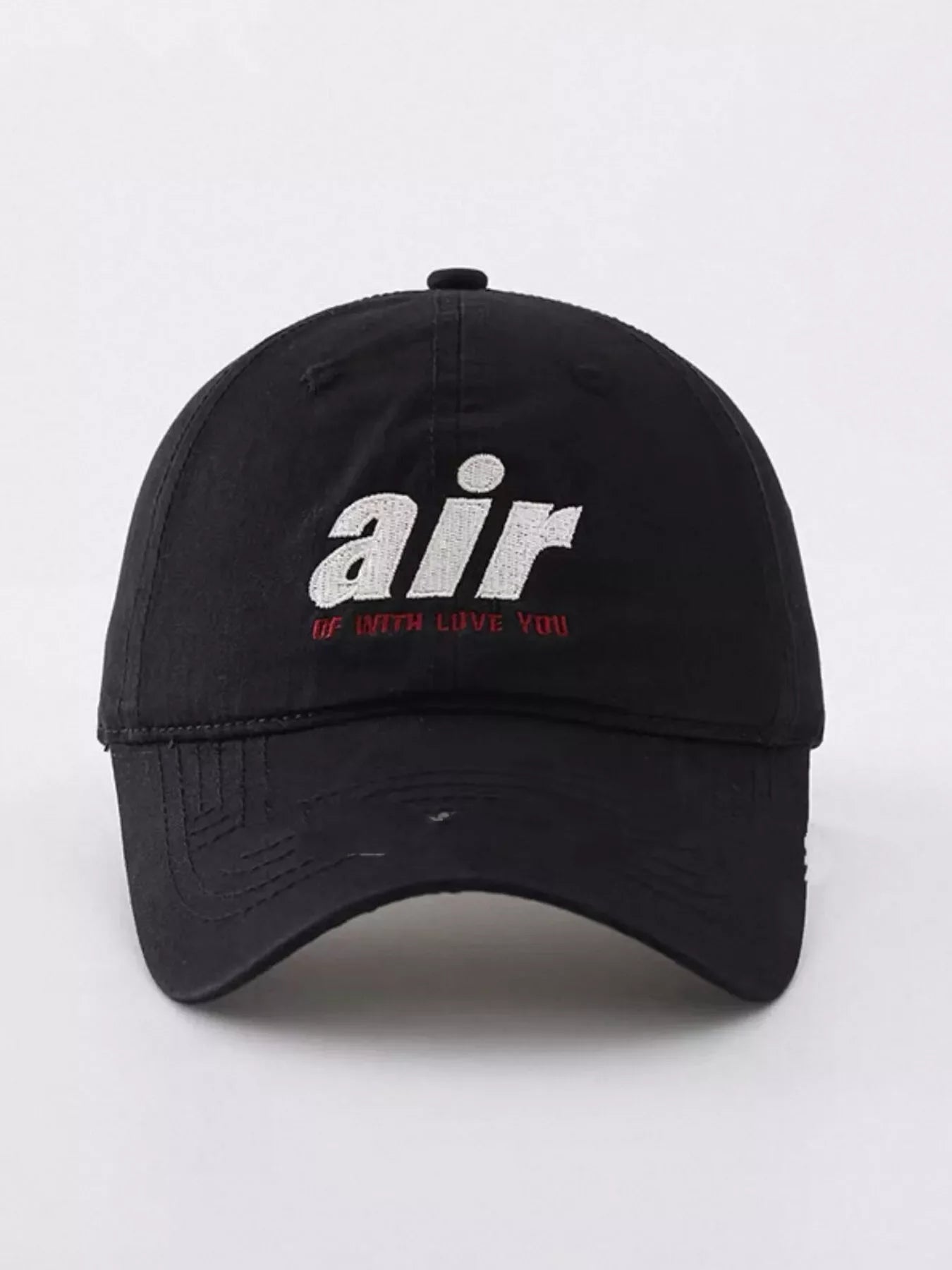 Embroidered Letter Baseball Cap
