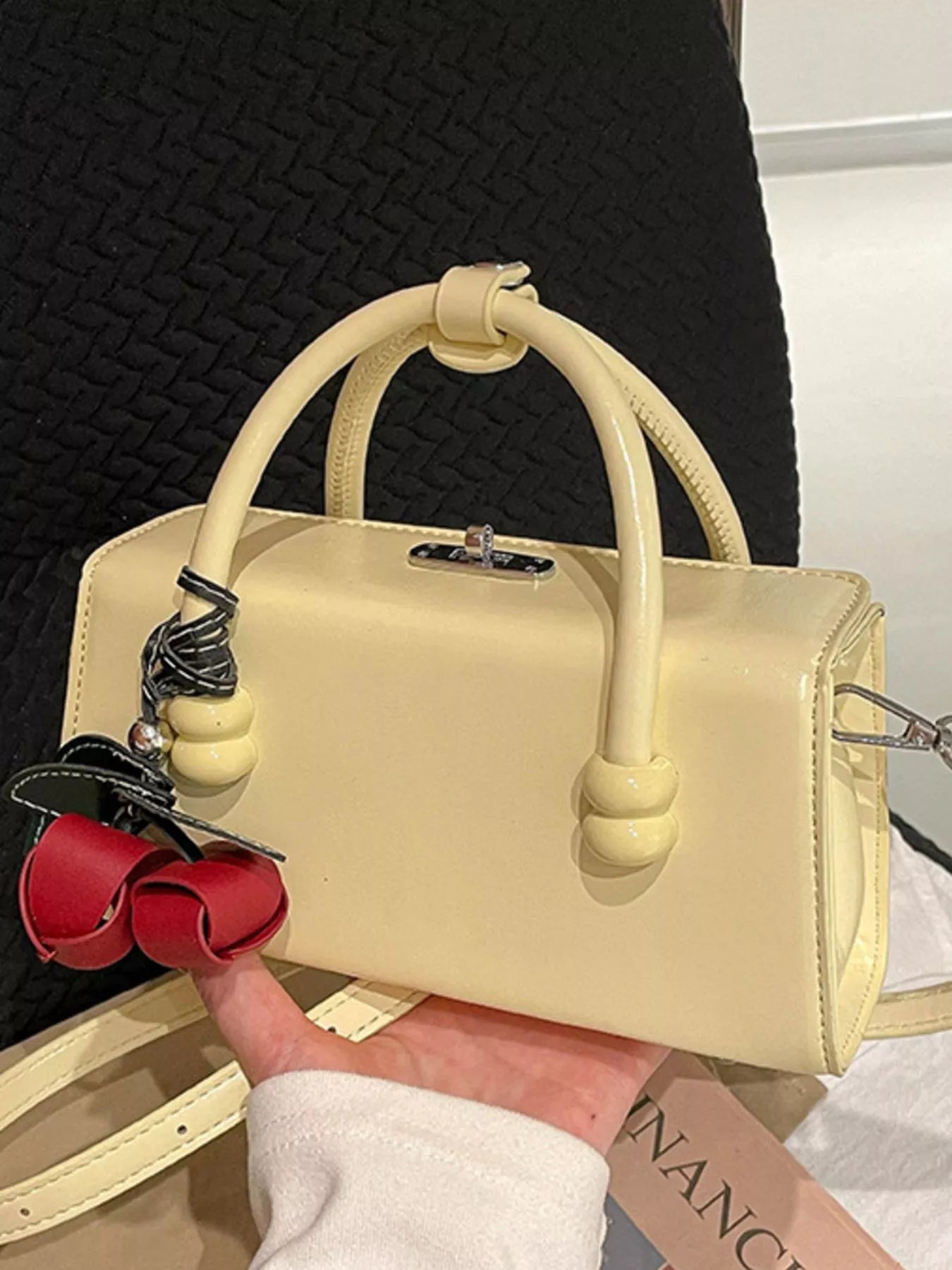 Top Handle Crossbody Bag