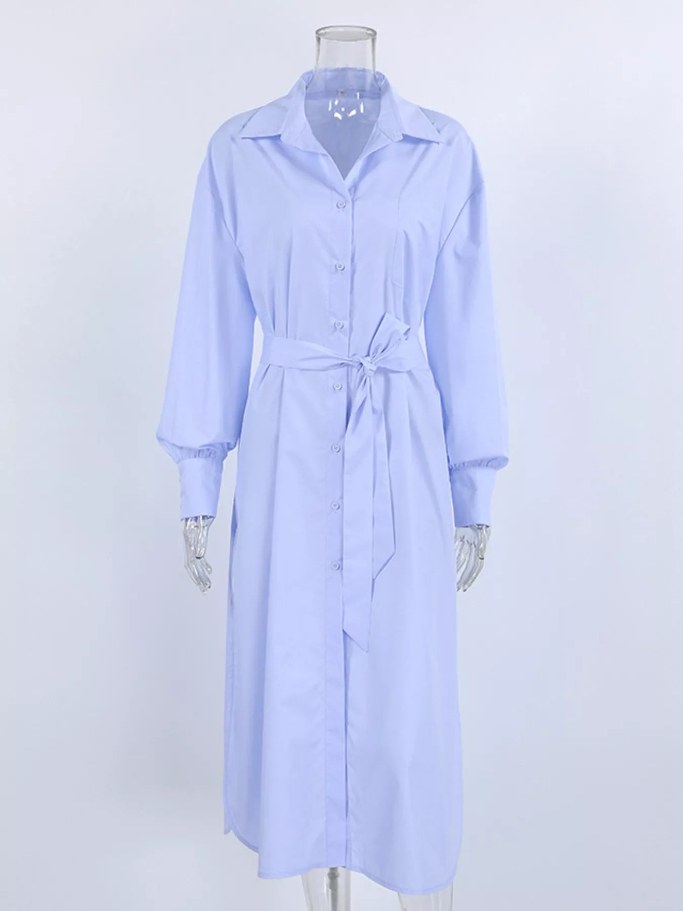Longline Button-Down Shirt