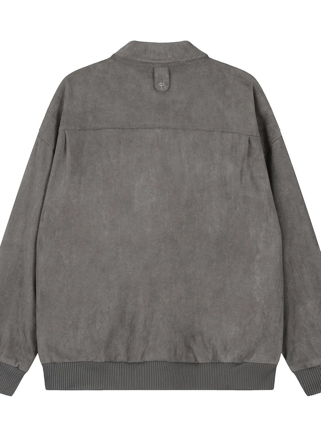 Men's Collared Neck Long Sleeve Jacket