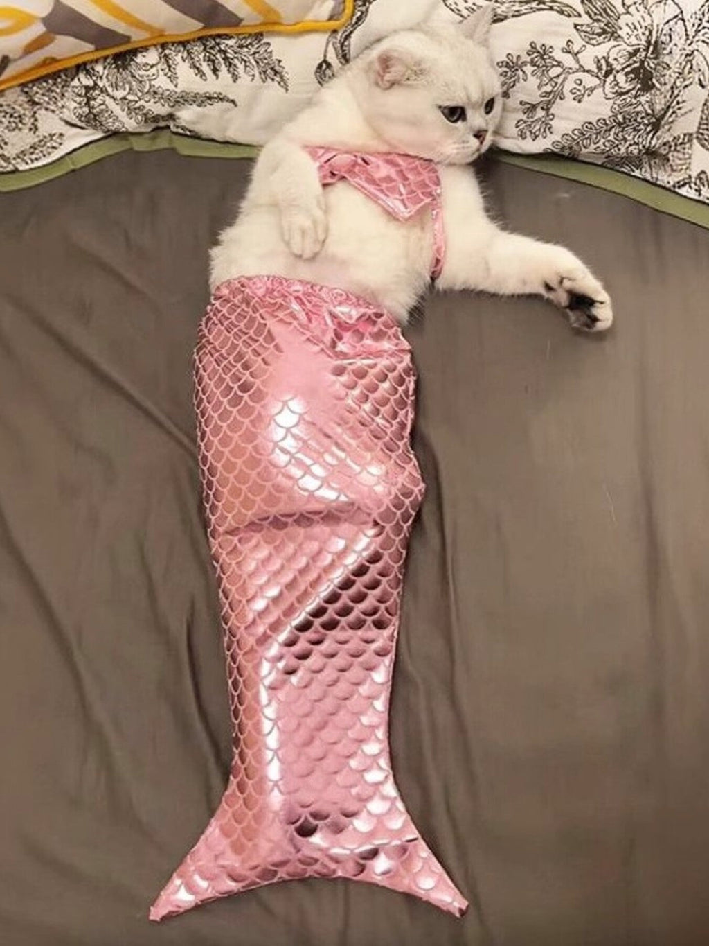 Shiny Mermaid Pet Costume Dress