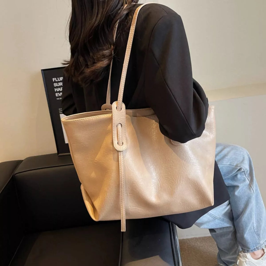 PU Leather Shoulder Bag
