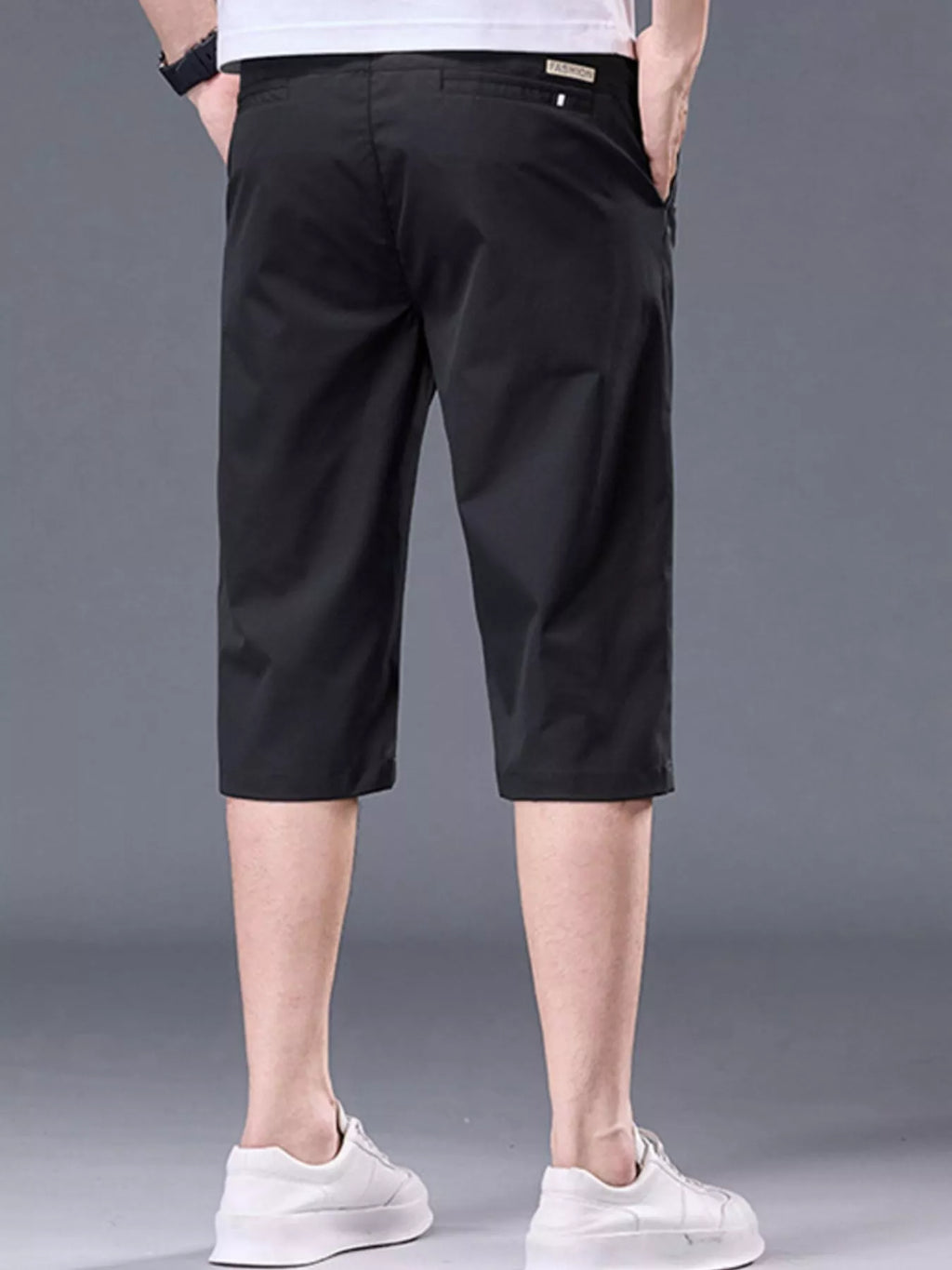 Men's Plus Size Casual Shorts with Pockets