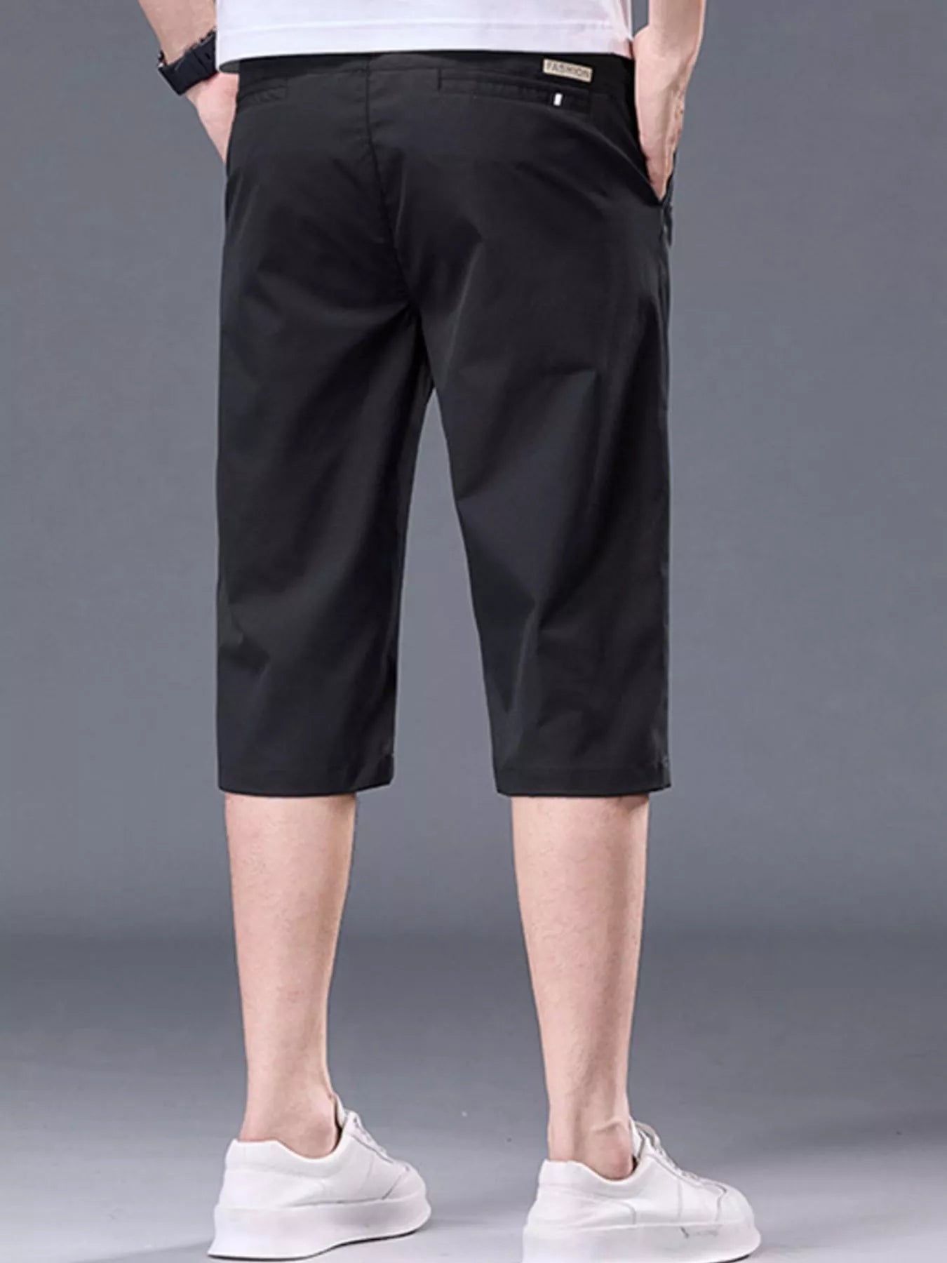 Men's Plus Size Casual Shorts with Pockets