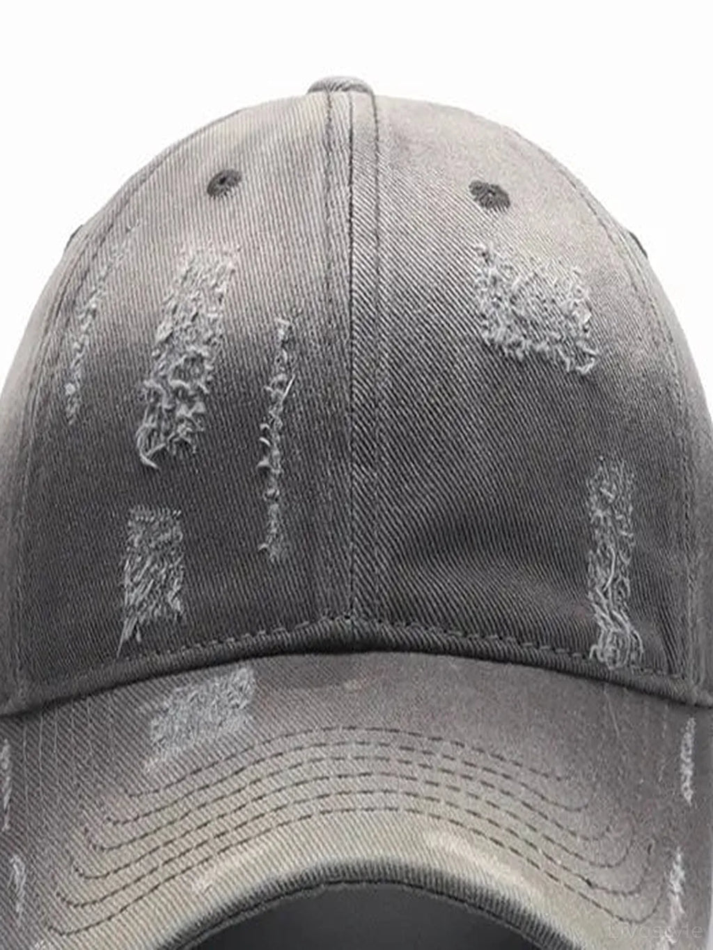 Adjustable Distressed Washed Cotton Baseball Hat