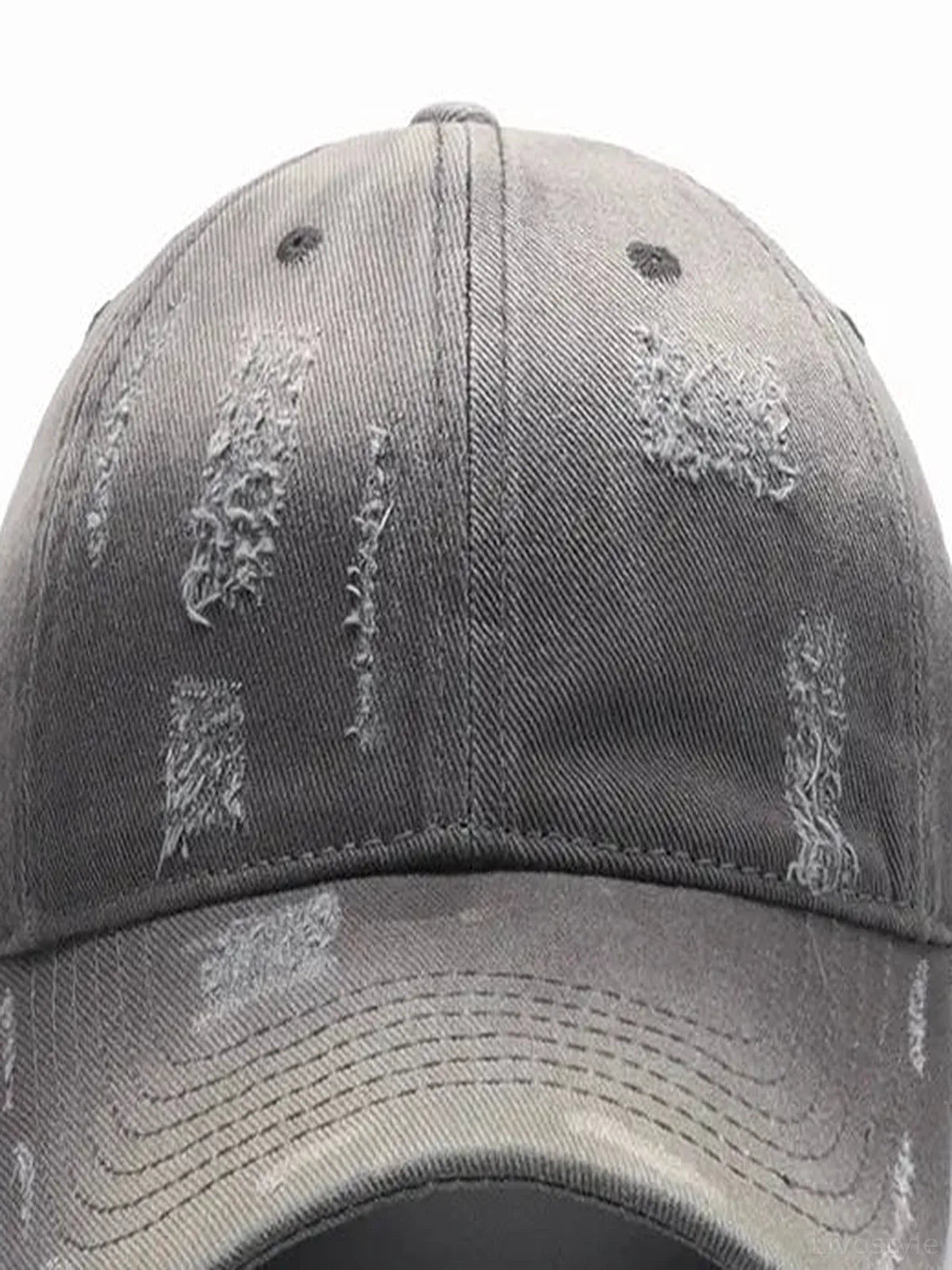 Adjustable Distressed Washed Cotton Baseball Hat