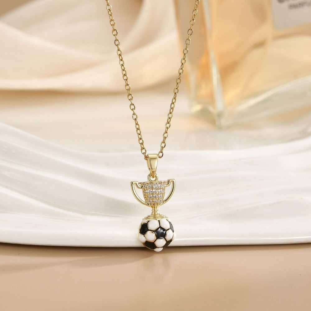 Soccer Pendant Necklace Collection