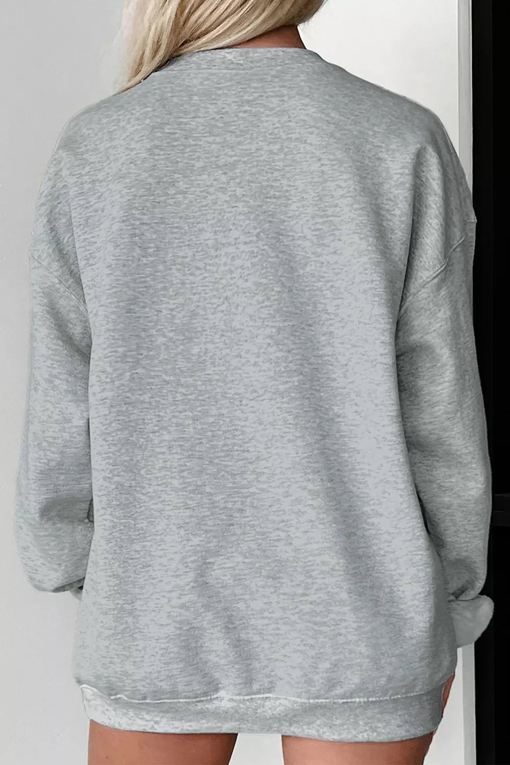 PUMPKIN SEASON Oversized Pullover Sweatshirt