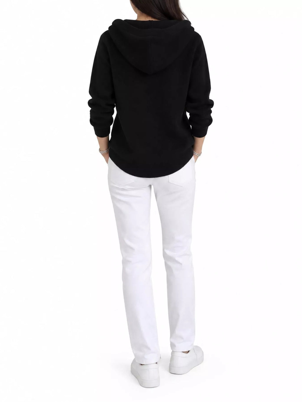 Full Size Hooded Button-Down Knit Cardigan Plus Size