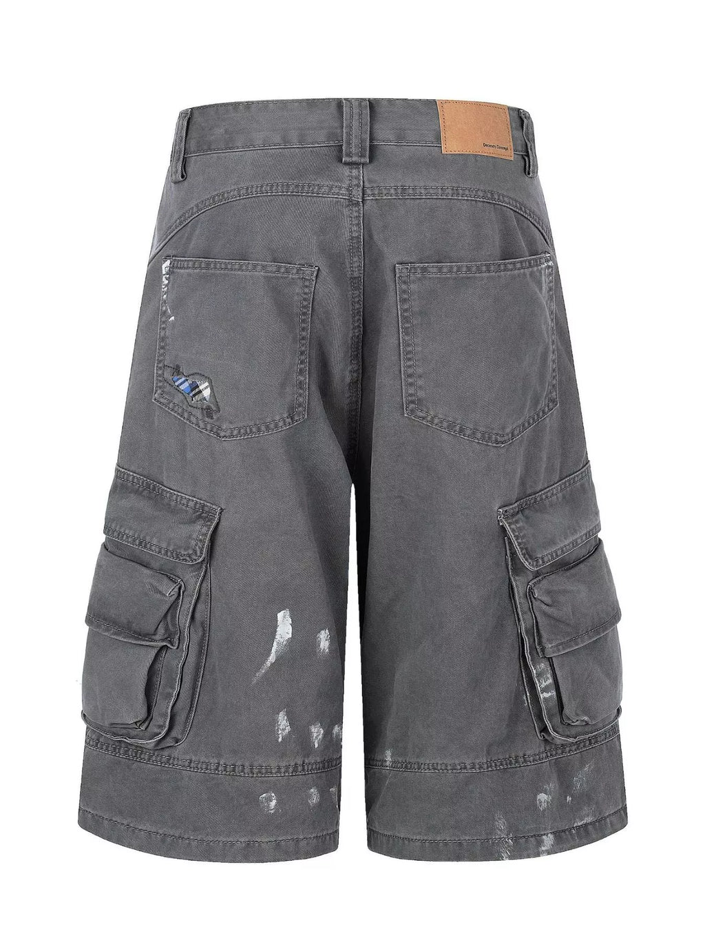 Men's Distressed Cargo Capris