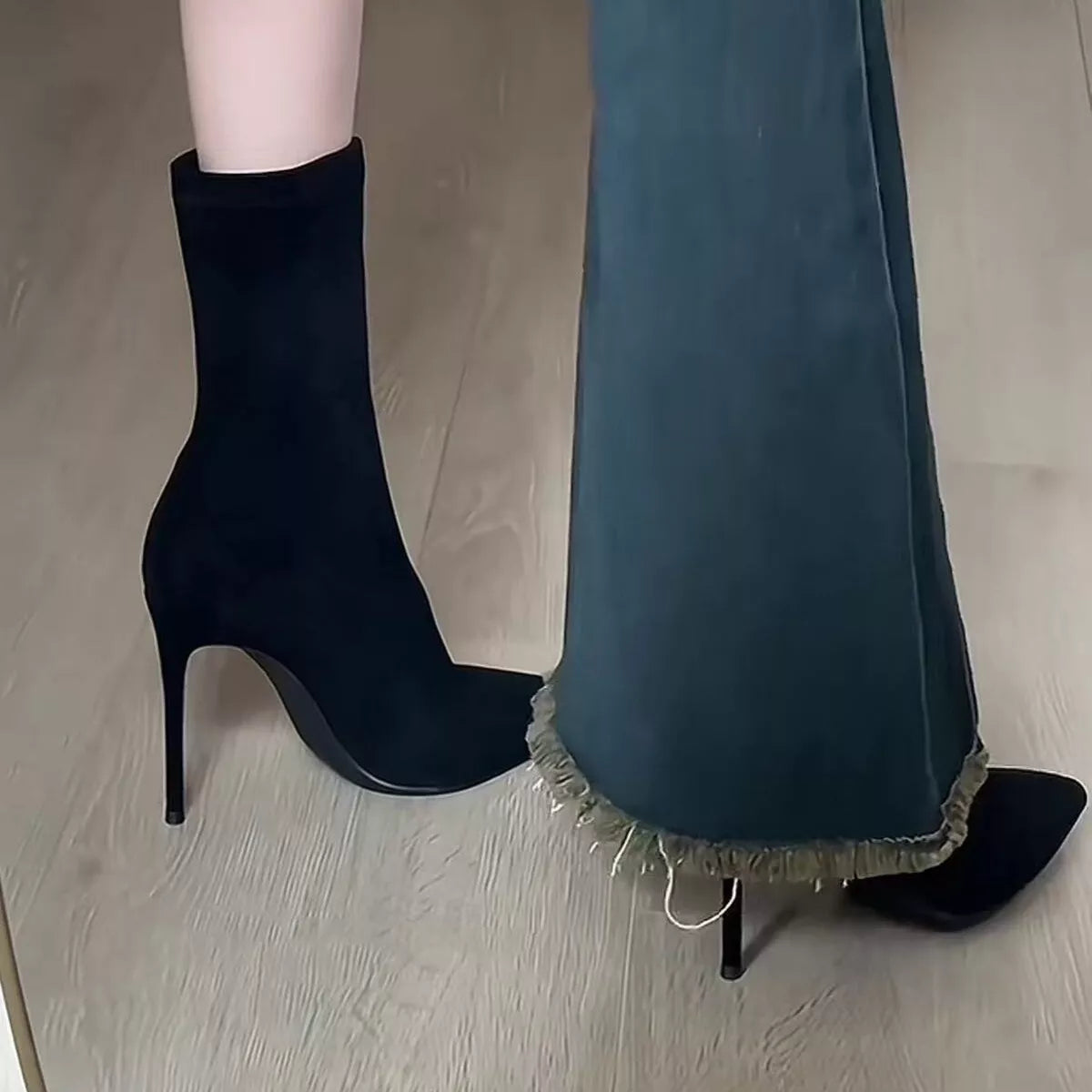 Point Toe Stiletto Boots