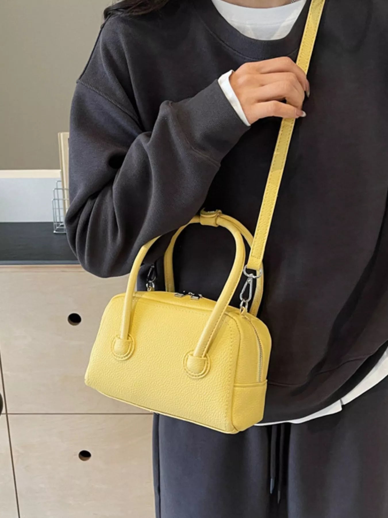 PU Leather Crossbody Bag