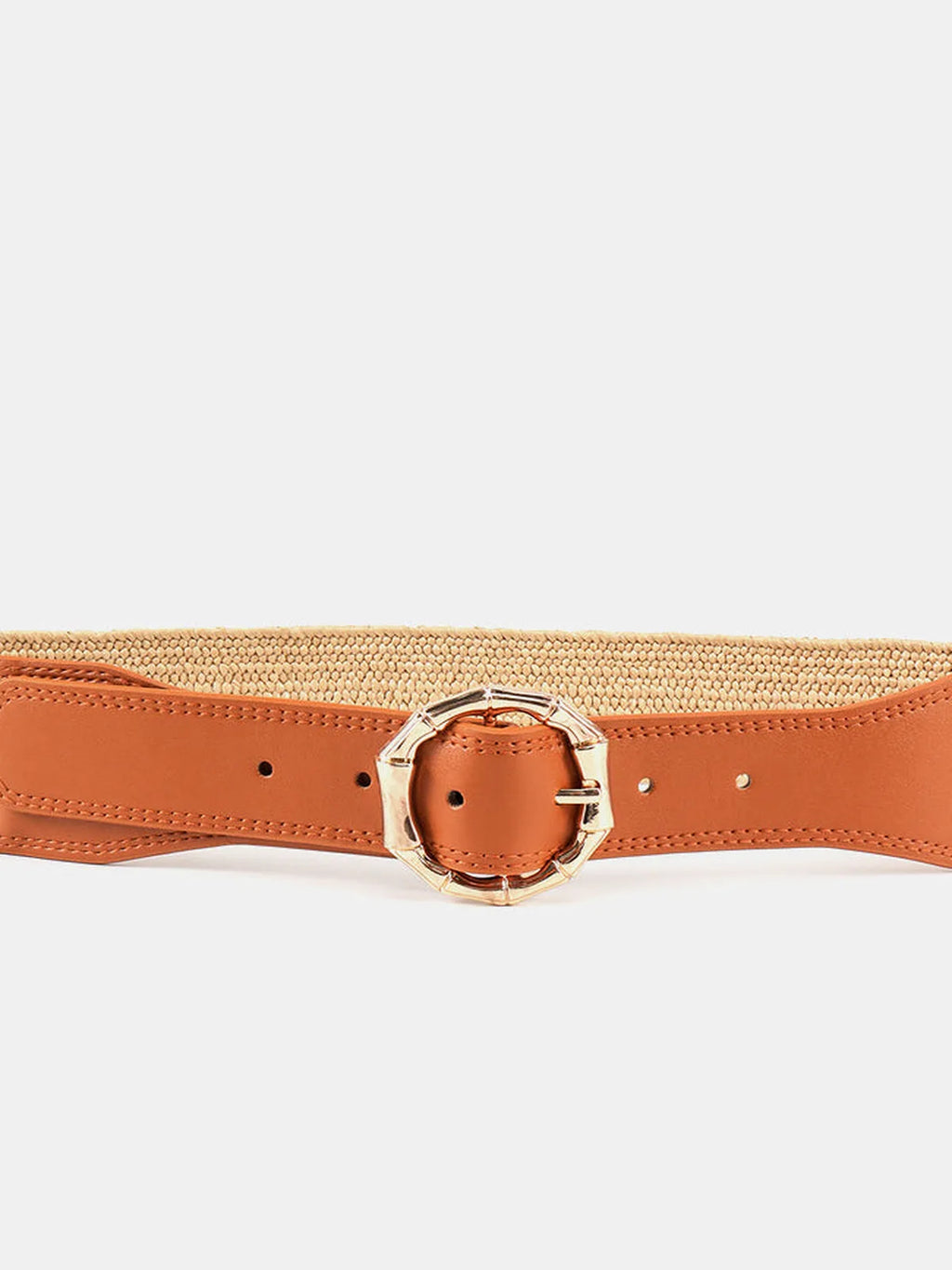 Braided Belt with Alloy Buckle