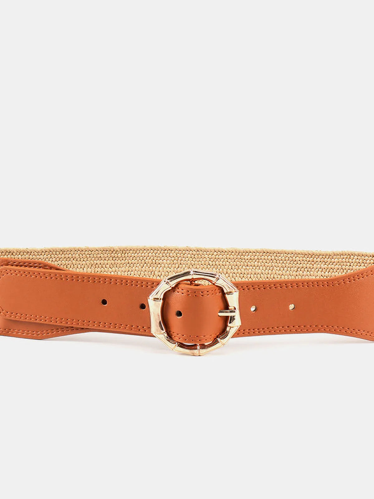 Braided Belt with Alloy Buckle