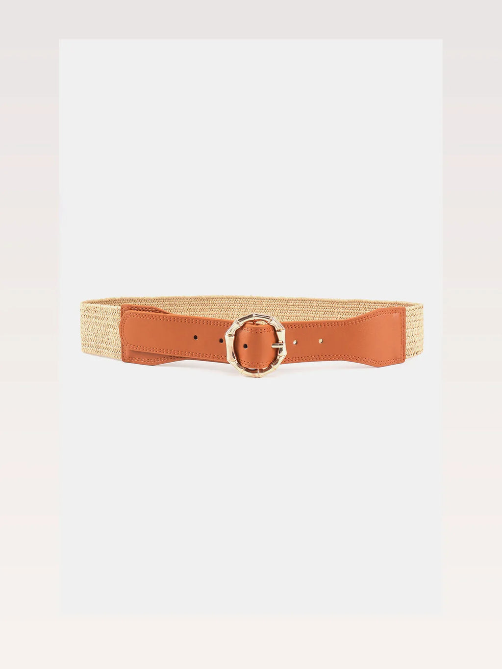 Braided Belt with Alloy Buckle