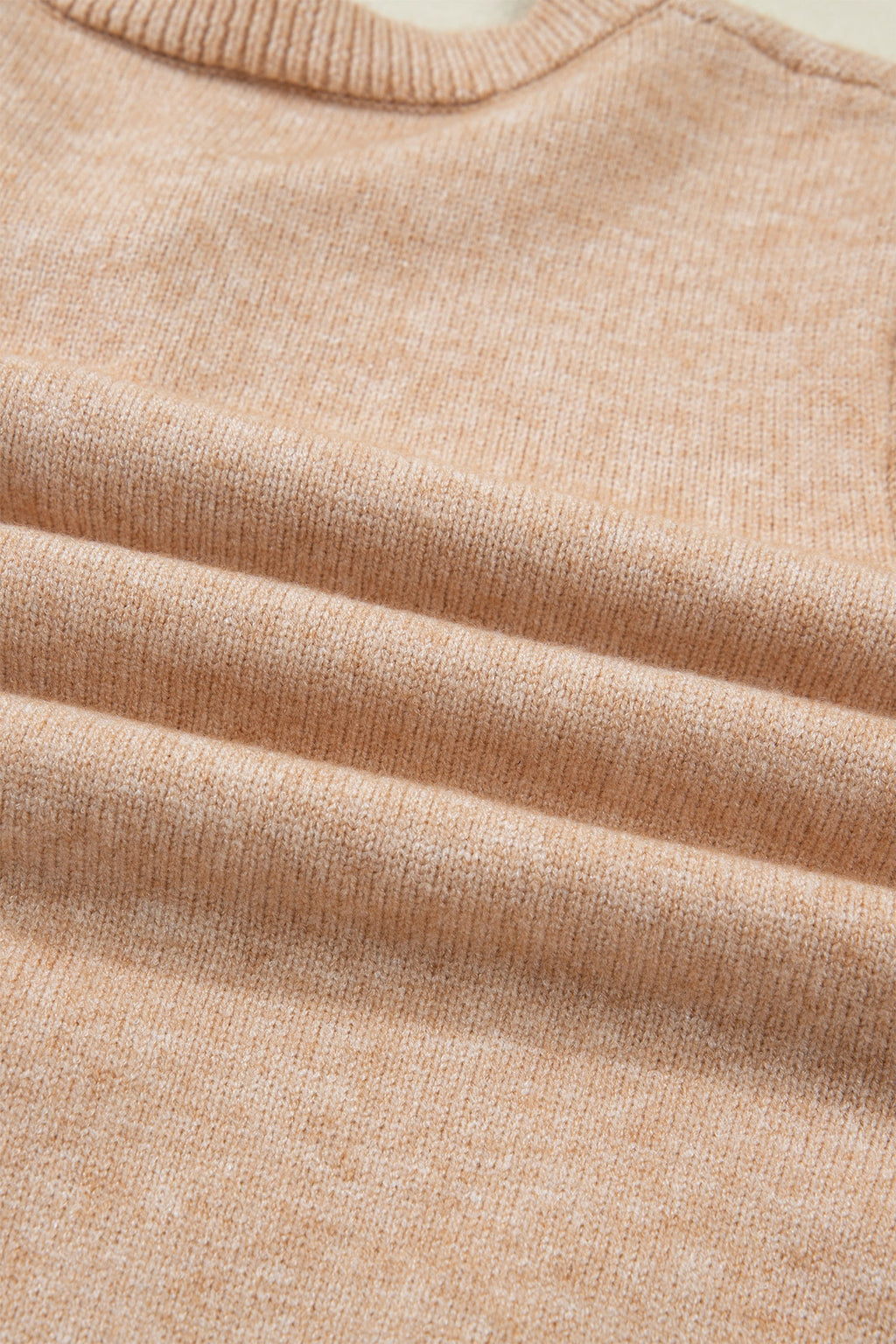 Solid Ruffle Trim Button Front Cardigan