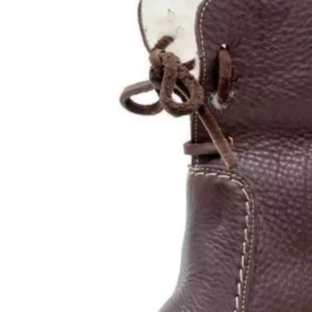 Round Toe Platform Boots