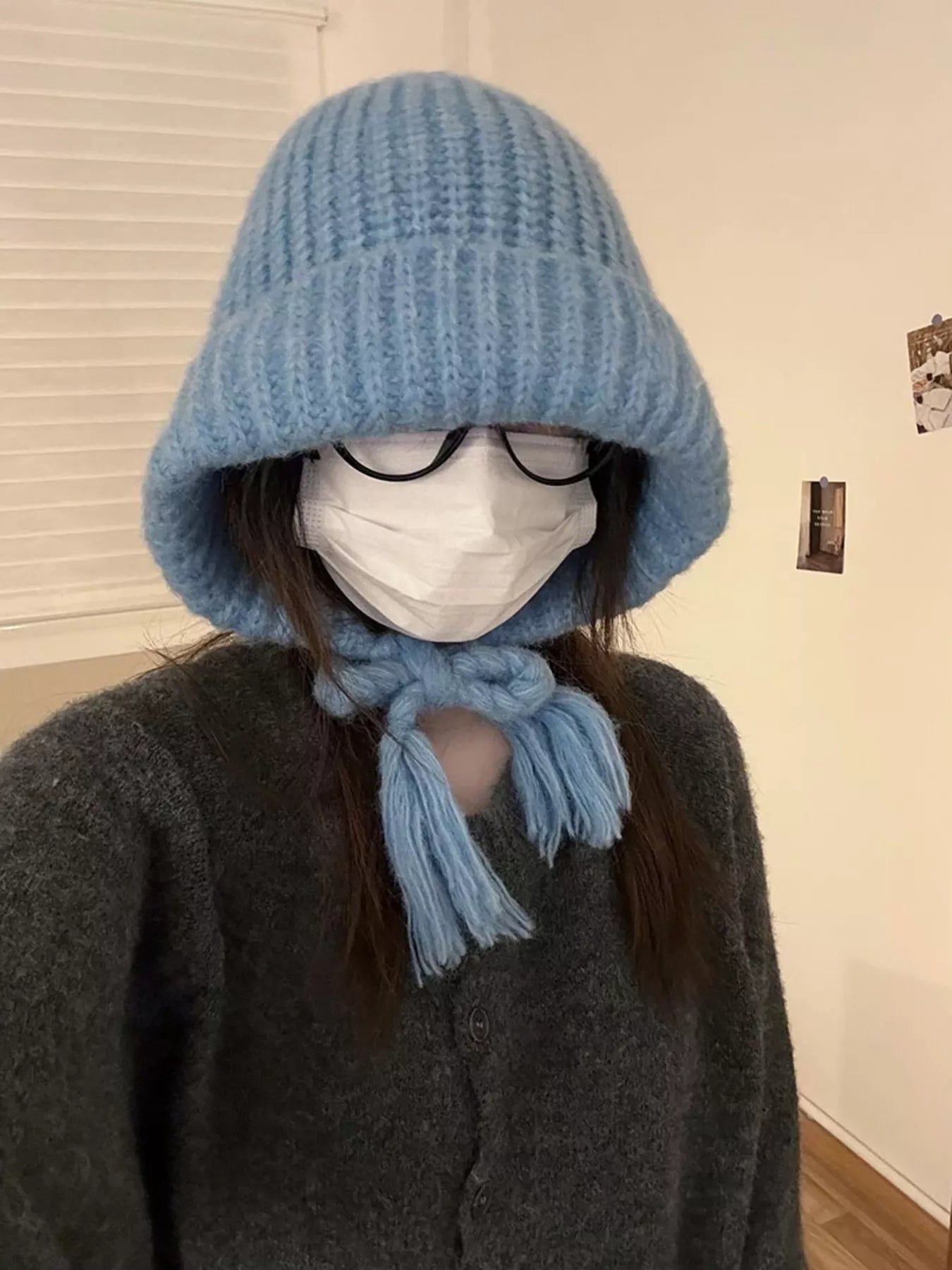 Cozy Knit Braided Beanie Hat