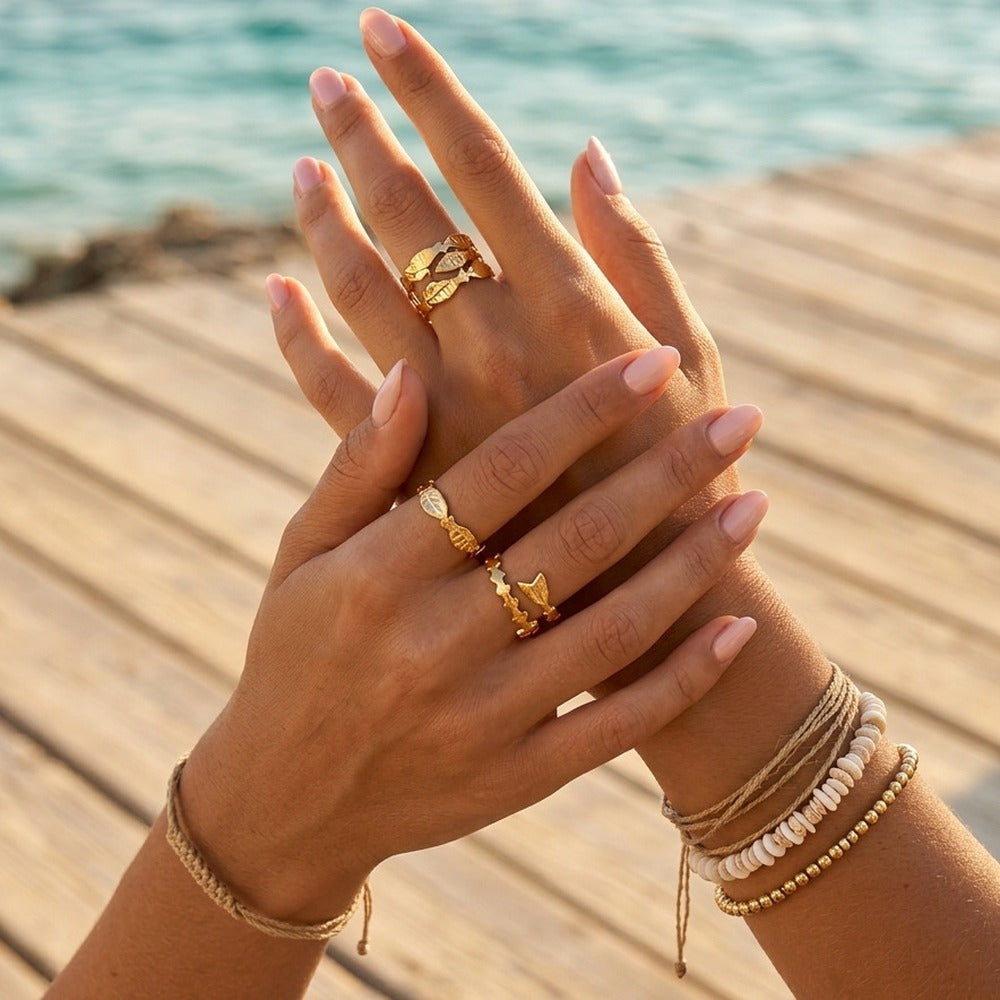 Fish Ring Collection